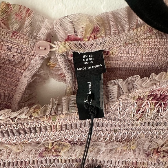 NWT ⭐️ Needle & Thread! ⭐️ Petal Pink Dress - Picture 10 of 12